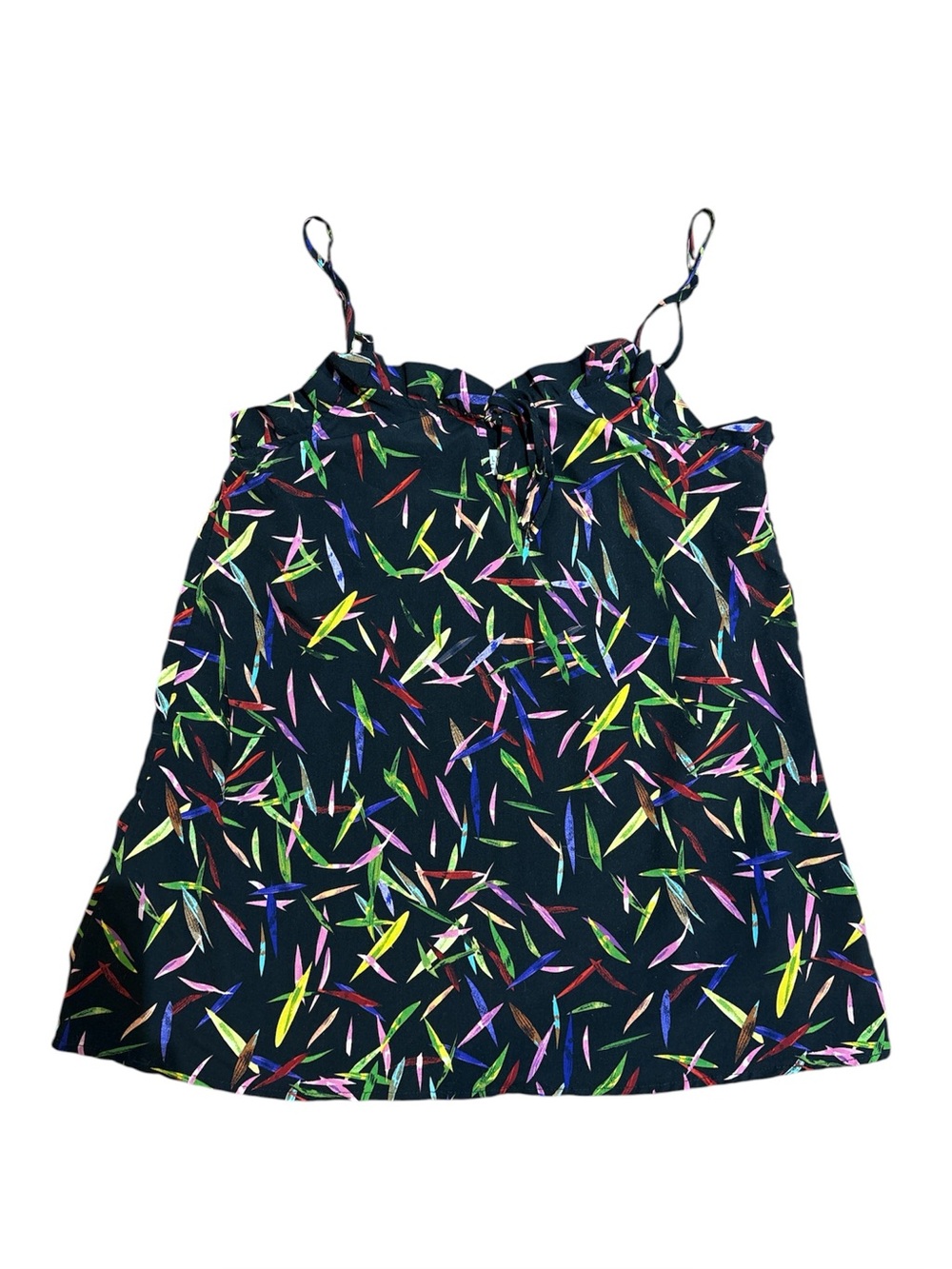 Molly Bracken Multi-Color Spaghetti Strap Tank Top, size XS